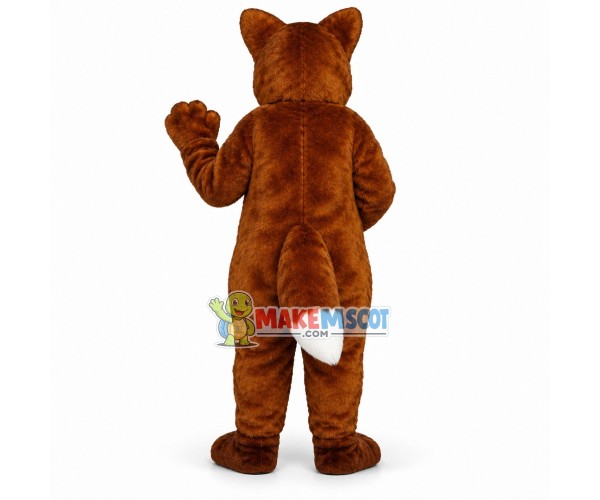 Flexible Adult Fox Mascot Costume Flexible Adult Fox Mascot Costume