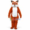 Surprised the Red Fox Mascot Costume