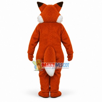Surprised the Red Fox Mascot Costume Surprised the Red Fox Mascot Costume