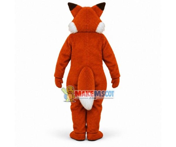 Surprised the Red Fox Mascot Costume Surprised the Red Fox Mascot Costume