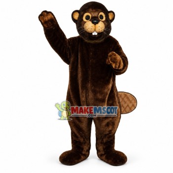 Breathable Lively Beaver Mascot Costume