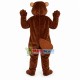 Adult Plush Brown Beaver Mascot Costume Adult Plush Brown Beaver Mascot Costume