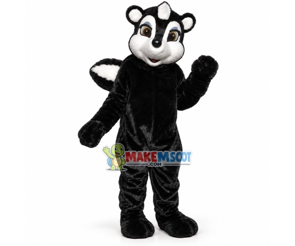 Professional Black Squirrel Mascot Costume Professional Black Squirrel Mascot Costume