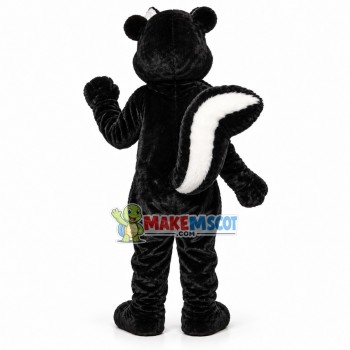 Professional Black Squirrel Mascot Costume Professional Black Squirrel Mascot Costume