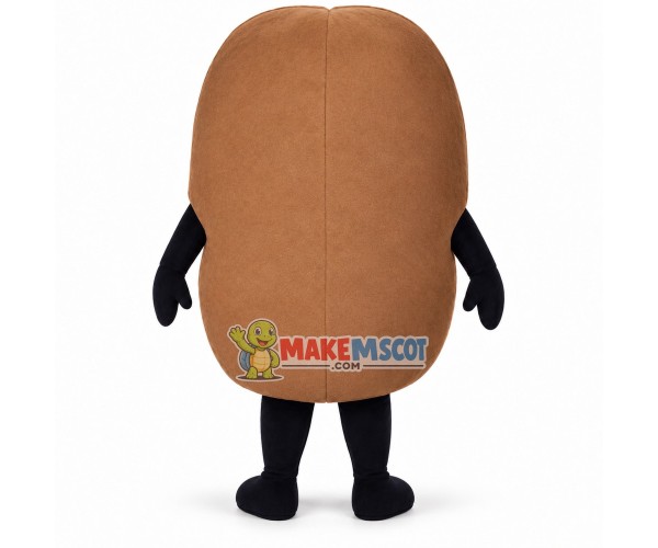 Large Raw Potato Mascot Costume Large Raw Potato Mascot Costume