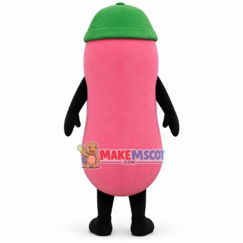 Special Cartoon Pink Eggplant Mascot Costume Special Cartoon Pink Eggplant Mascot Costume