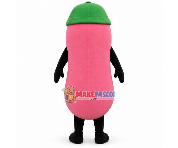 Special Cartoon Pink Eggplant Mascot Costume