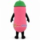 Special Cartoon Pink Eggplant Mascot Costume