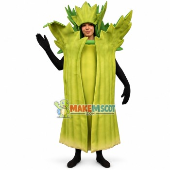 Large Celery of Stiff Texture Mascot Costume Large Celery of Stiff Texture Mascot Costume