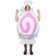 Beautifully Packaged Candy Mascot Costume Beautifully Packaged Candy Mascot Costume