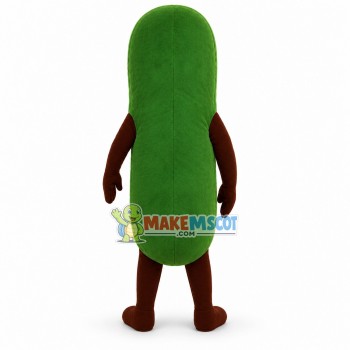 Cucumber With Smooth Surface Mascot Costume