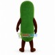 Cucumber With Smooth Surface Mascot Costume Cucumber With Smooth Surface Mascot Costume