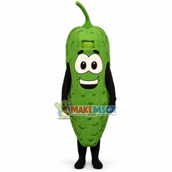 Lightweight Cartoon Cucumber Mascot Costume