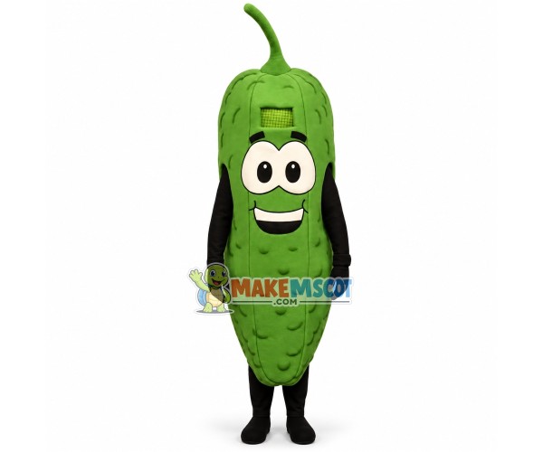 Lightweight Cartoon Cucumber Mascot Costume