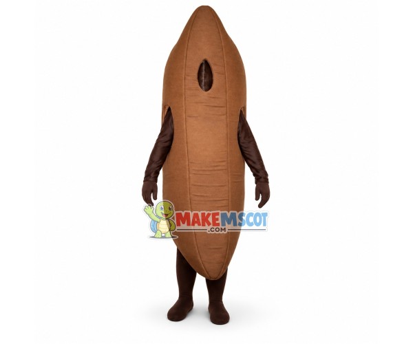 Shriveled Banana Adult Size Mascot Costume Shriveled Banana Adult Size Mascot Costume