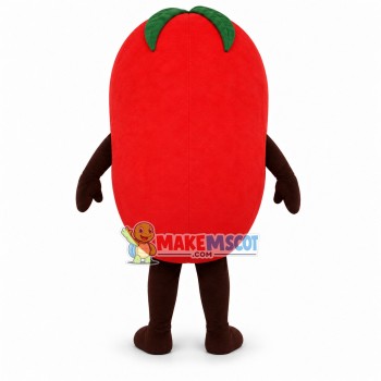 Pollution-free Ripe Tomato Mascot Costume Pollution-free Ripe Tomato Mascot Costume
