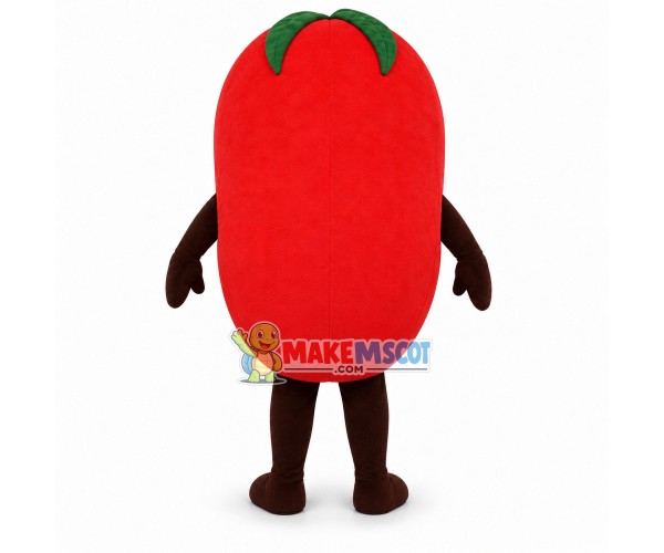 Pollution-free Ripe Tomato Mascot Costume Pollution-free Ripe Tomato Mascot Costume