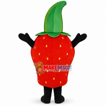 Juicy Little Strawberry Mascot Costume Juicy Little Strawberry Mascot Costume