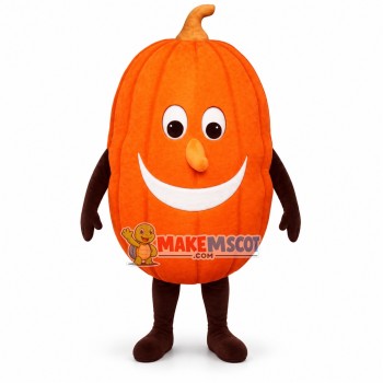 Long Pumpkin Mascot Costume for Adult Long Pumpkin Mascot Costume for Adult