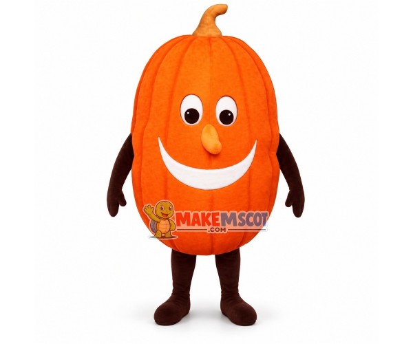 Long Pumpkin Mascot Costume for Adult Long Pumpkin Mascot Costume for Adult
