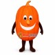 Long Pumpkin Mascot Costume for Adult Long Pumpkin Mascot Costume for Adult