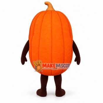 Long Pumpkin Mascot Costume for Adult Long Pumpkin Mascot Costume for Adult