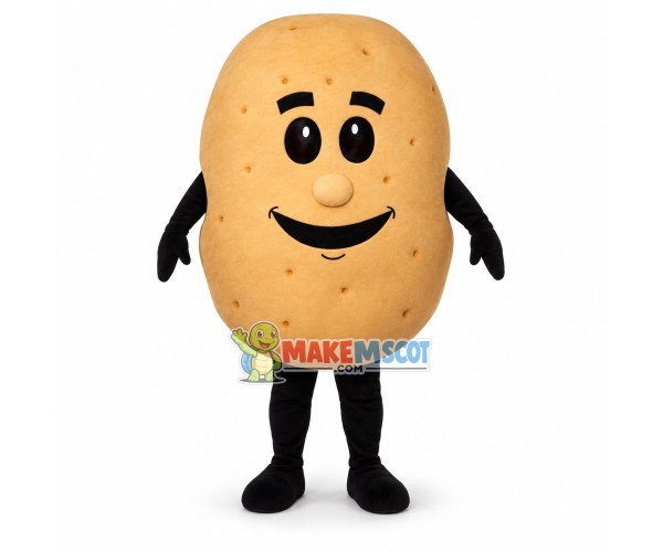 Cartoon Raw Potato Mascot Costume Cartoon Raw Potato Mascot Costume
