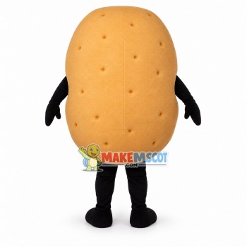 Cartoon Raw Potato Mascot Costume