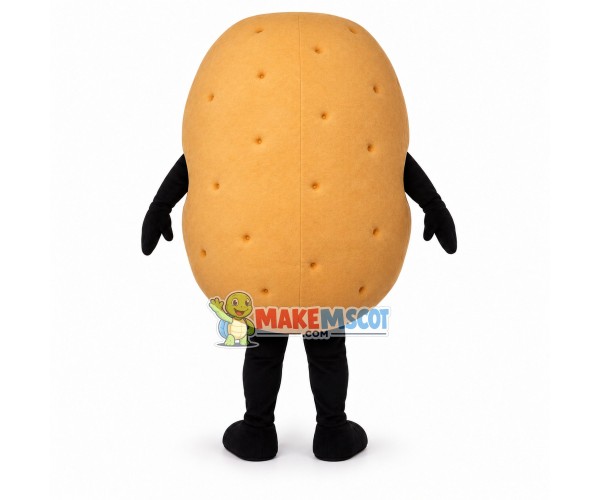 Cartoon Raw Potato Mascot Costume Cartoon Raw Potato Mascot Costume