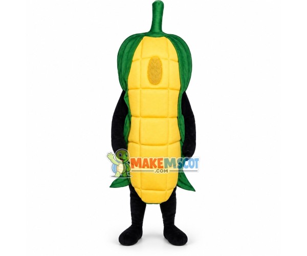 Corn Wrapped In Leaves Mascot Costume Corn Wrapped In Leaves Mascot Costume