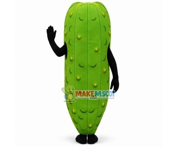 Breathable Bitter Gourd Mascot Costume Breathable Bitter Gourd Mascot Costume