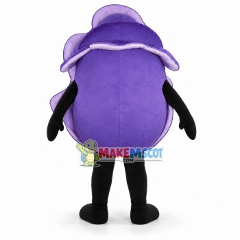 Peeled Purple Onion Cartoon Mascot Costume Peeled Purple Onion Cartoon Mascot Costume
