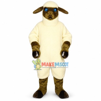 Special Variety of Blue Eyes Sheep Mascot Costume