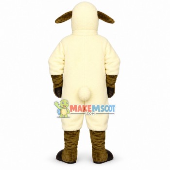 Special Variety of Blue Eyes Sheep Mascot Costume Special Variety of Blue Eyes Sheep Mascot Costume