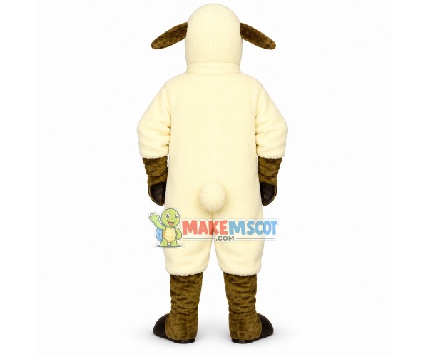 Special Variety of Blue Eyes Sheep Mascot Costume Special Variety of Blue Eyes Sheep Mascot Costume