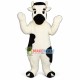 Docile Cow of Farm Mascot Costume Docile Cow of Farm Mascot Costume