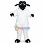 Soft Sheep With Black Face Mascot Costume