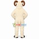 Old Ram With Power Horns Mascot Costume Old Ram With Power Horns Mascot Costume