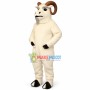 Old Ram With Power Horns Mascot Costume