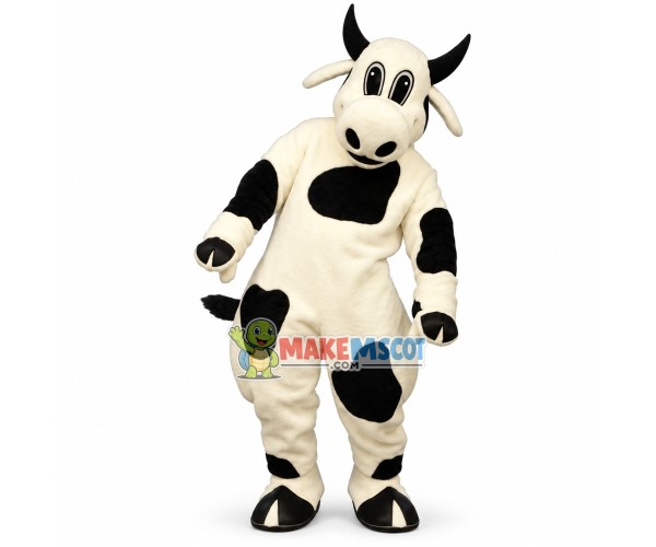 Active Adult Size Cow Mascot Costume Active Adult Size Cow Mascot Costume