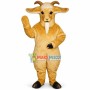 Elder Brown Goat Adult Mascot Costume