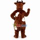 Adult Style Brown Cow Mascot Costume Adult Style Brown Cow Mascot Costume