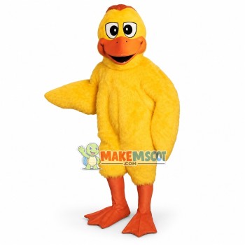 Adult Plush Big Yellow Duck Mascot Costume Adult Plush Big Yellow Duck Mascot Costume