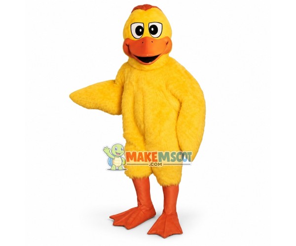 Adult Plush Big Yellow Duck Mascot Costume Adult Plush Big Yellow Duck Mascot Costume