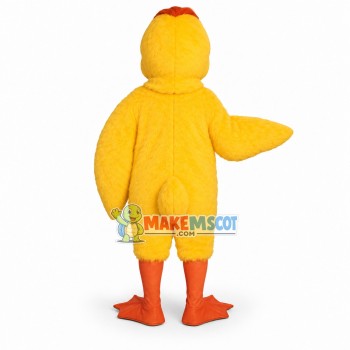 Adult Plush Big Yellow Duck Mascot Costume Adult Plush Big Yellow Duck Mascot Costume