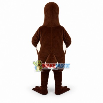 Standing Style Brown Wild Duck Mascot Costume Standing Style Brown Wild Duck Mascot Costume