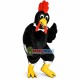 Flapping Black Rooster Mascot Costume Flapping Black Rooster Mascot Costume