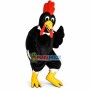 Flapping Black Rooster Mascot Costume