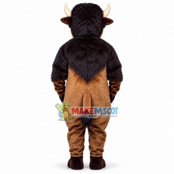 Hale Yak With Thick Fur Mascot Costume Hale Yak With Thick Fur Mascot Costume