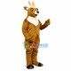 Stout The Leader Reindeer Mascot Costume